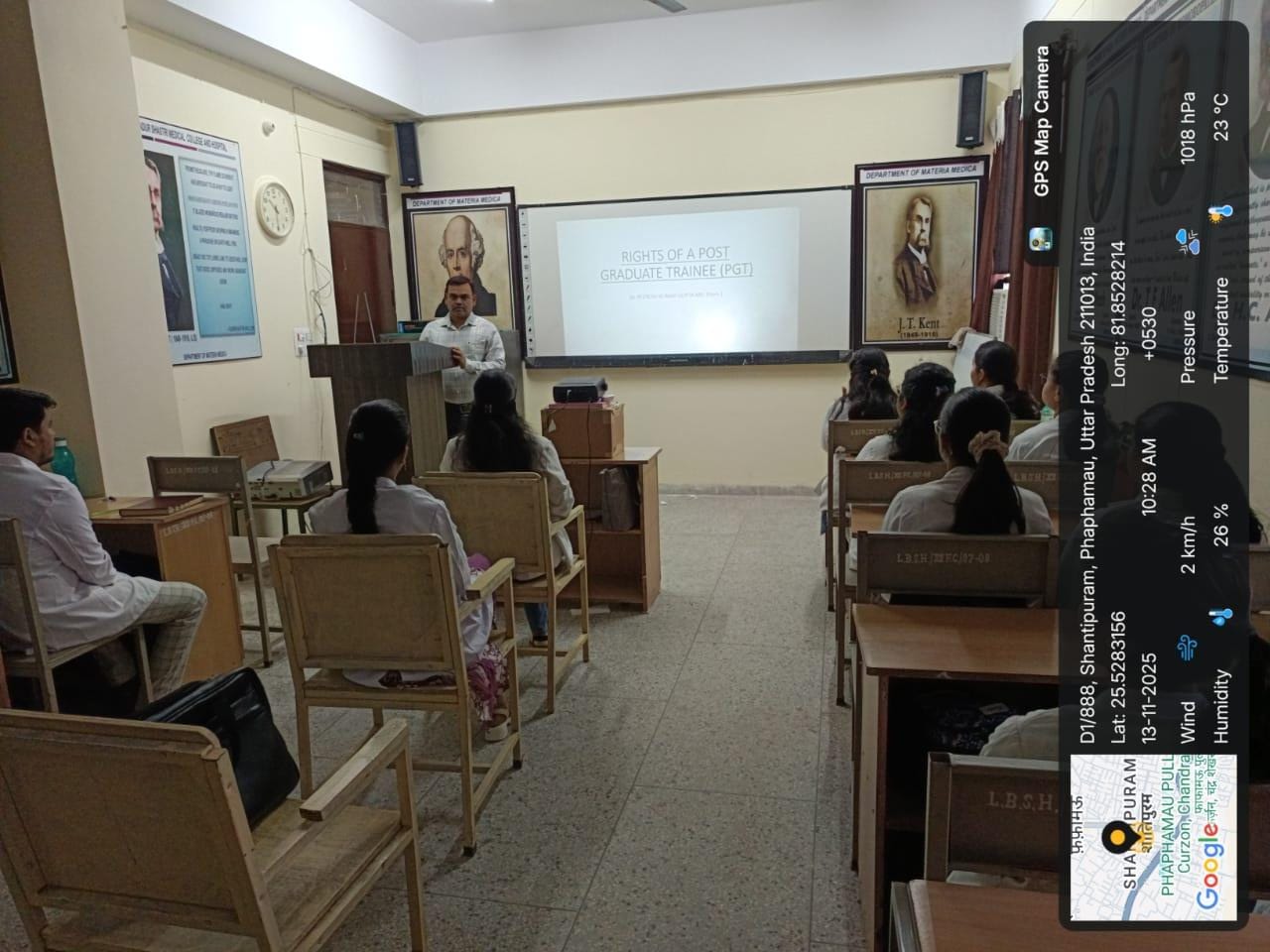 <p>PG INDUCTION CLASS BATCH 2025 </p>